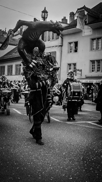 Photographie noir et blanc — Brandons d'Yverdon (1)