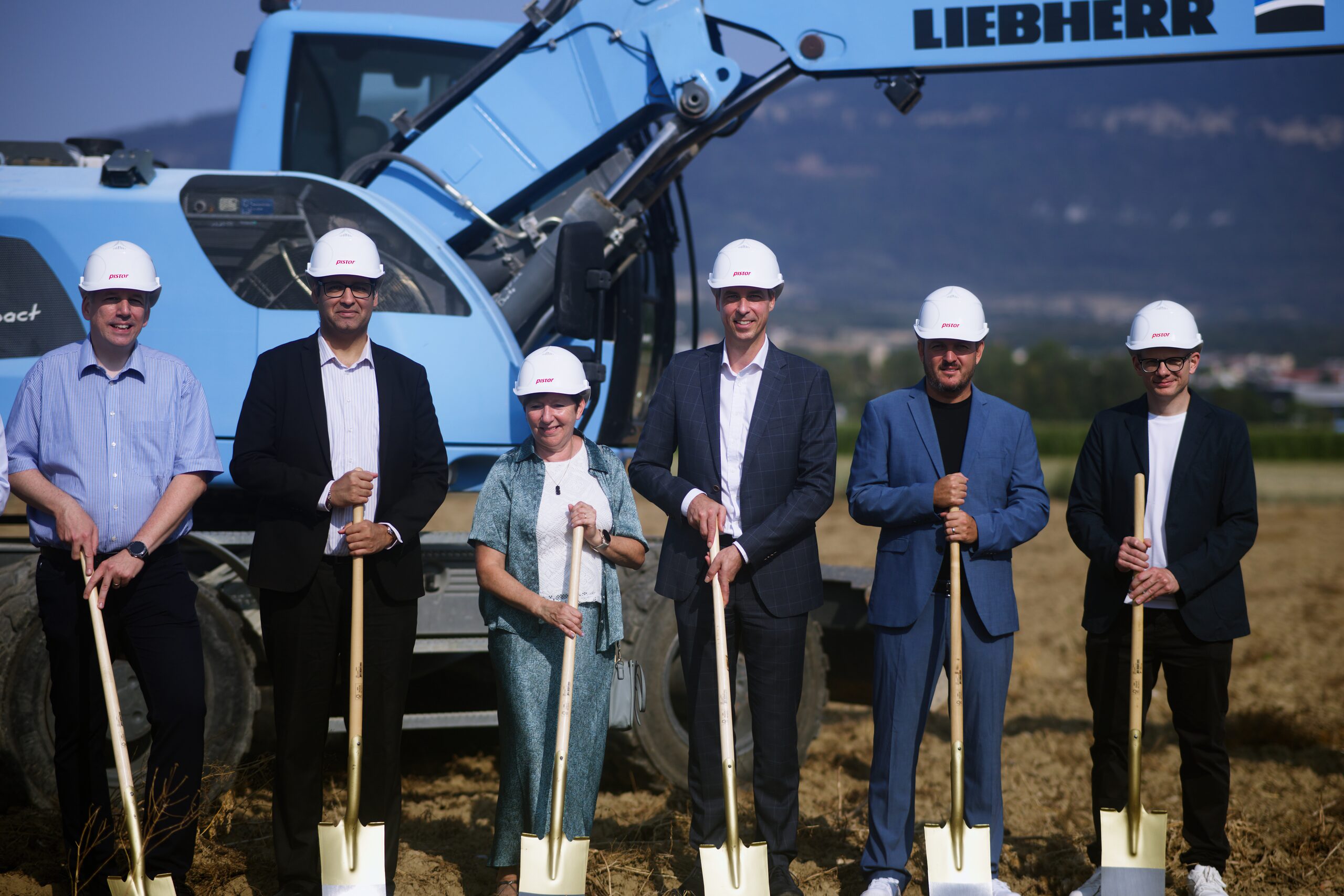 Chantier de l'extension du centre de distribution Ouest, Chavornay